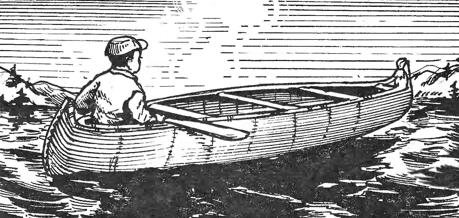 CANOE, AS THE INDIANS