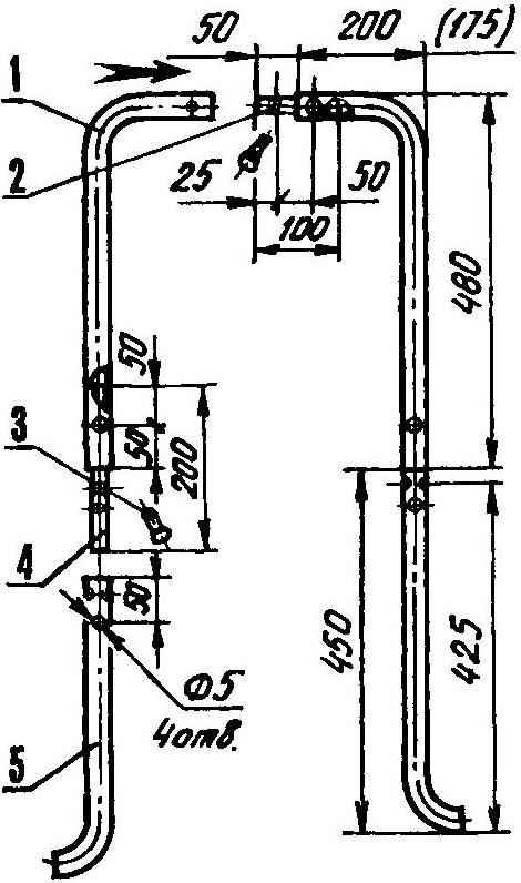 Assembly of the outer (inner) leg of a table