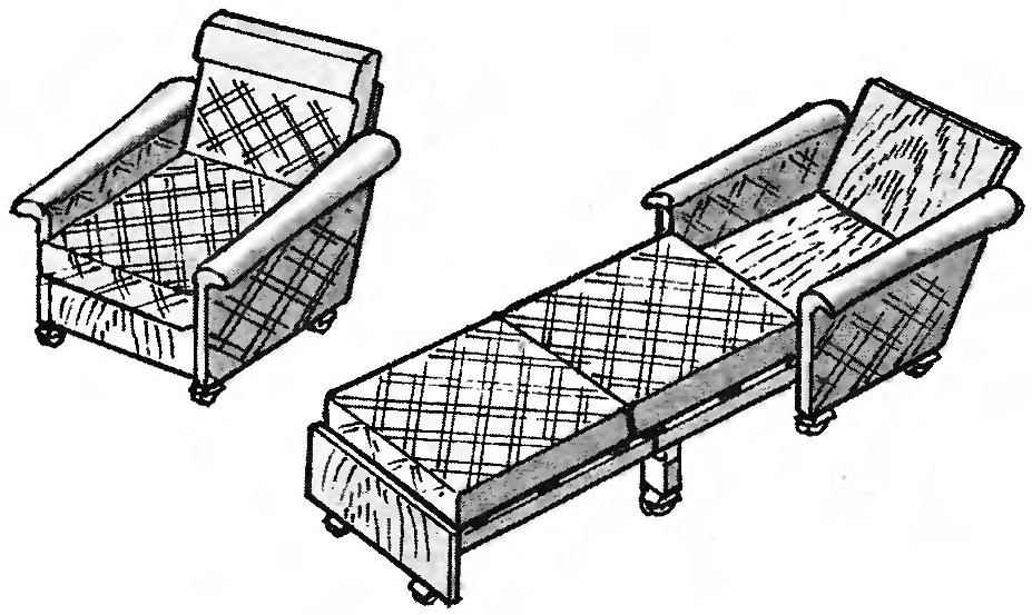 CHAIR BED | MODEL CONSTRUCTION