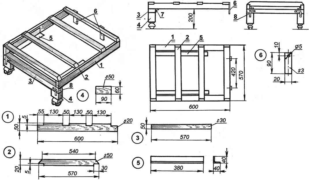Fig. 3. The second frame drawers