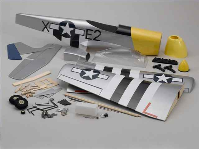 Радиоуправляемый самолет Kyosho P-51D Mustang