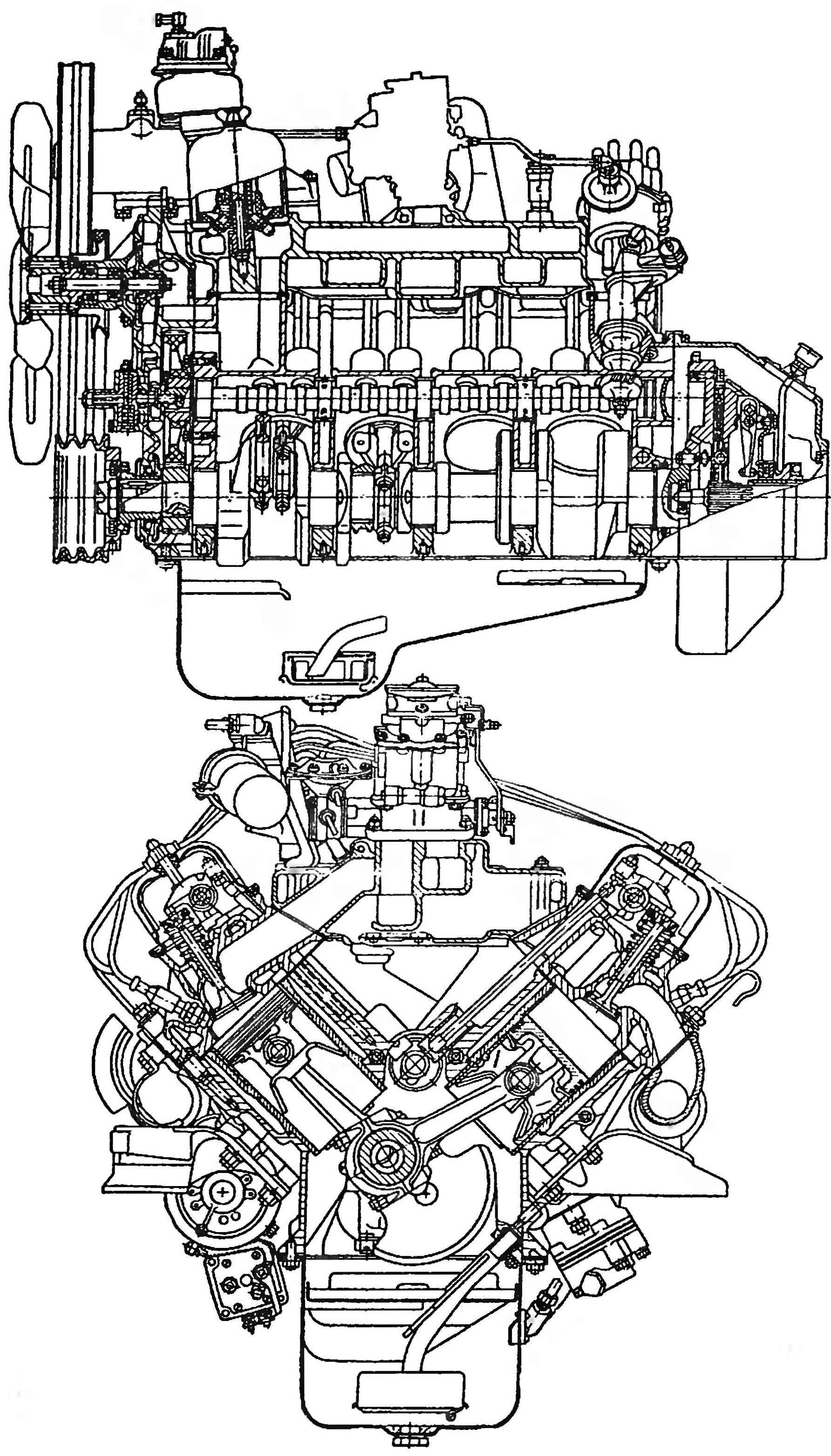 The engine ZMZ-53