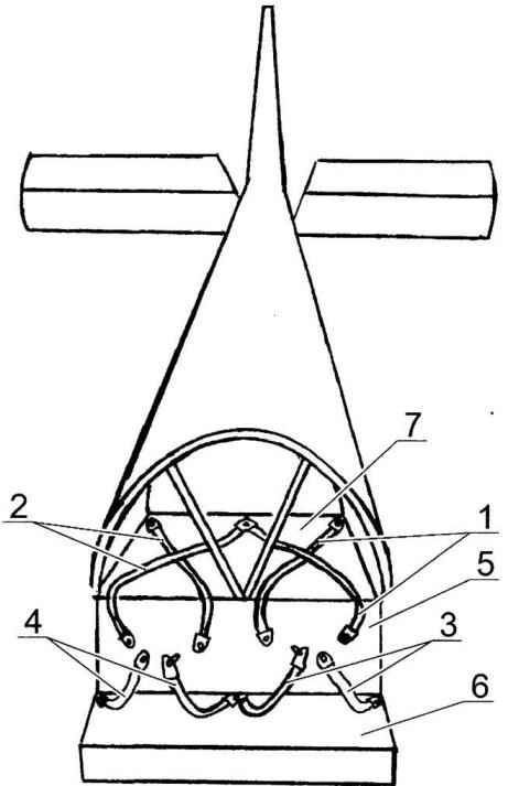 The scheme of fastening seatbelts