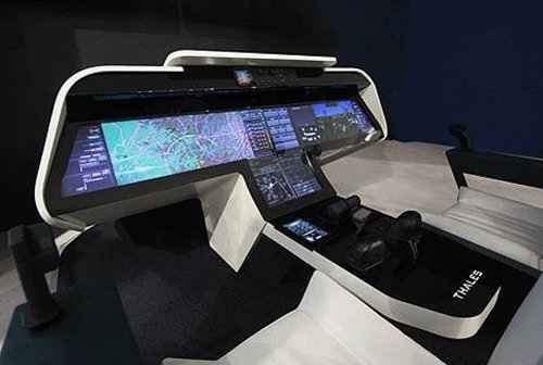 THE INSTRUMENT PANEL OF THE AIRCRAFT OF THE FUTURE