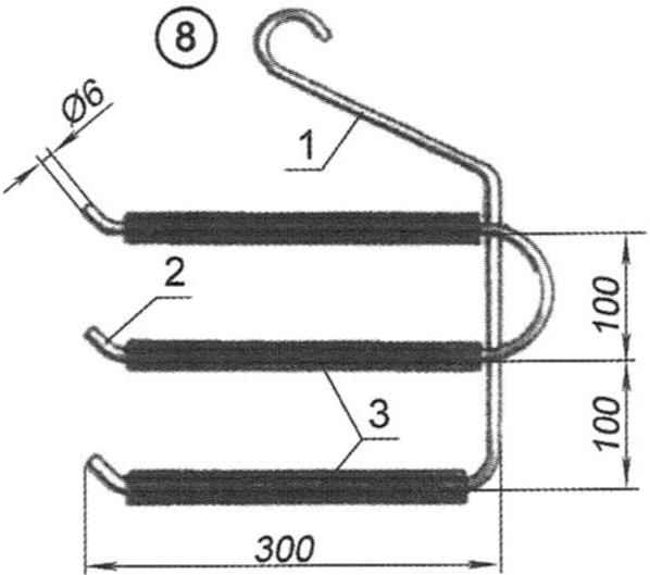 Fig. 8. Metal hanger