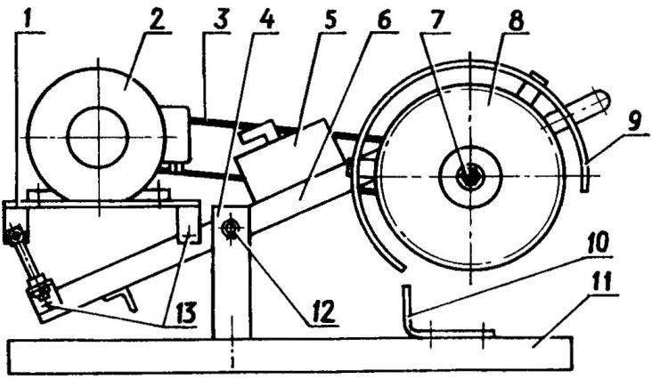 Small beam circular saw