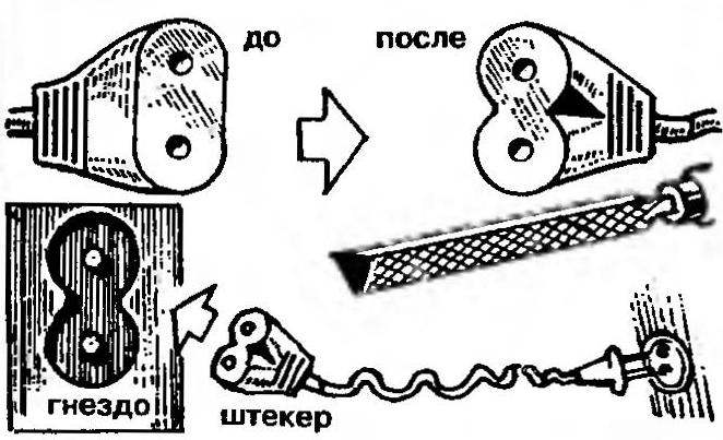 МАГНИТОФОНУ — ОТ ЭЛЕКТРОБРИТВЫ