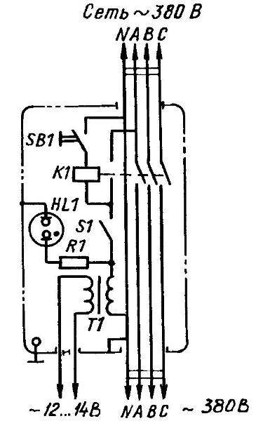 Schematic diagram of the remote control engine start