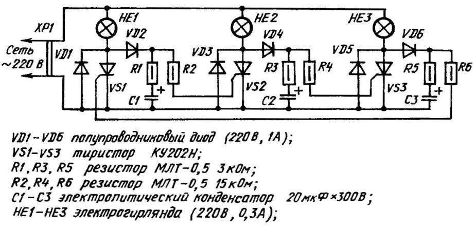 Schematic diagram of the device