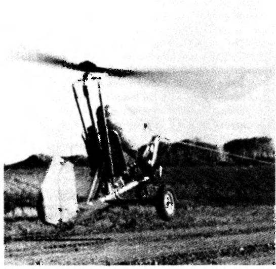 IN FLIGHT IN THE GYROPLANE