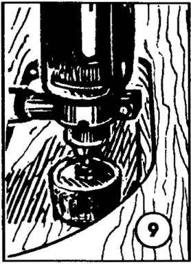 Fig.9. Drill with cylindrical sh koroknai nozzle easy to handle notched 