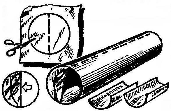 Режем трубу. Труба разрезанная вдоль. Разметить трубу вдоль. Труба распиленная вдоль. Разрезать трубу вдоль Ровно.