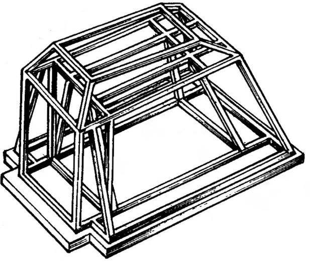Fig.5. Frame cellar Assembly (front view-side view)