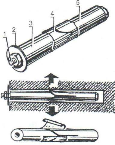 Fig. 1. Tubular wedge dowel