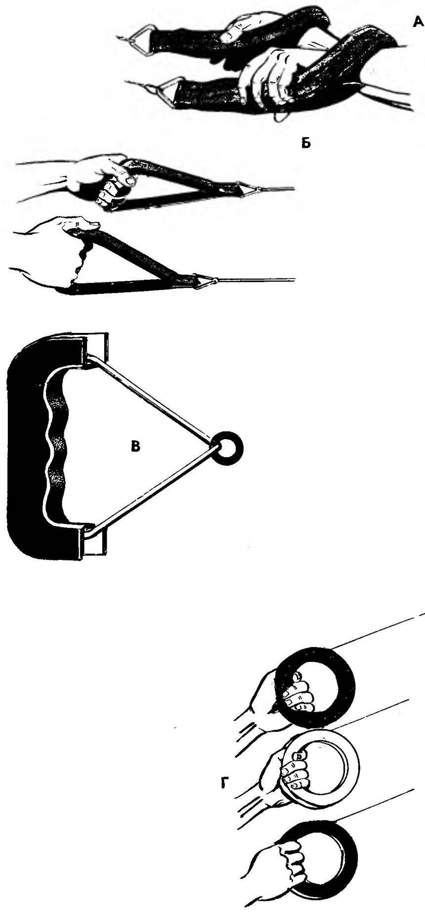 Наиболее распространенные типы ручек управления акробатическими змеями