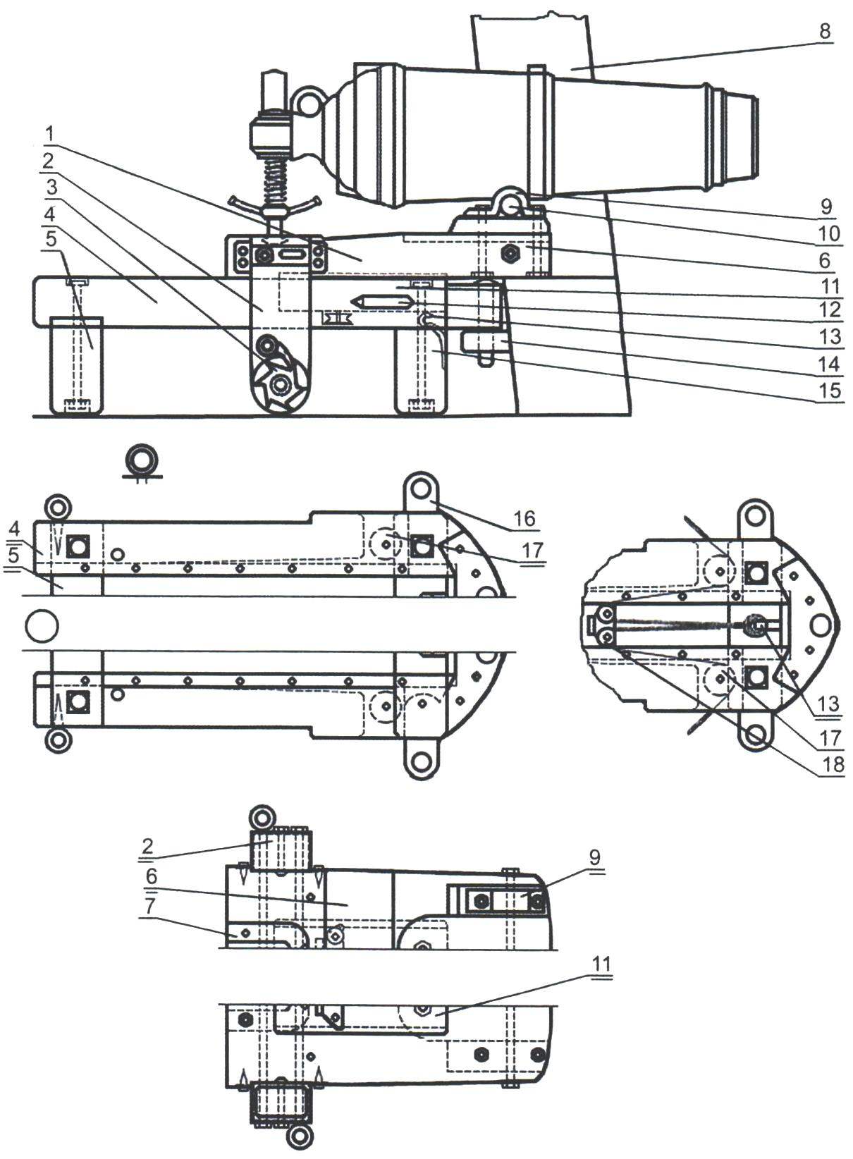 Fig. 5. Machine Borisov for a 24-pound coronada