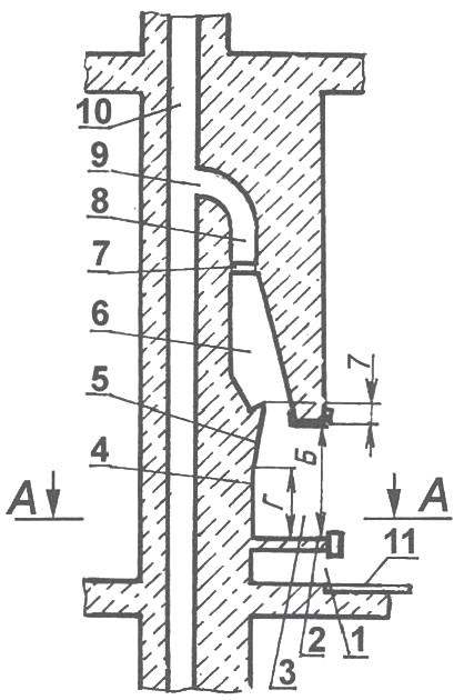 Fig. 2. Structural elements built-in fireplace