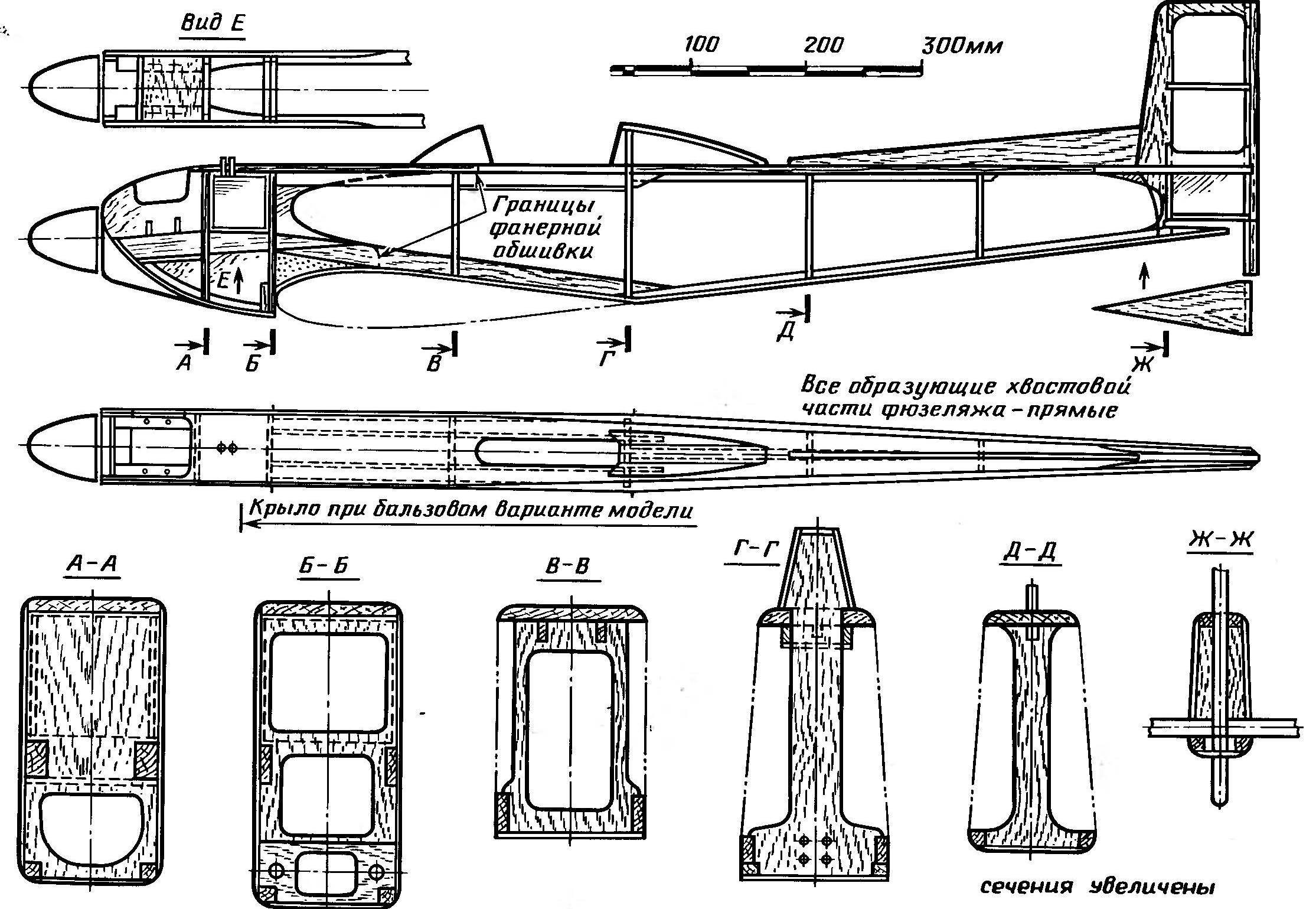 R and p. 4. The design of the fuselage