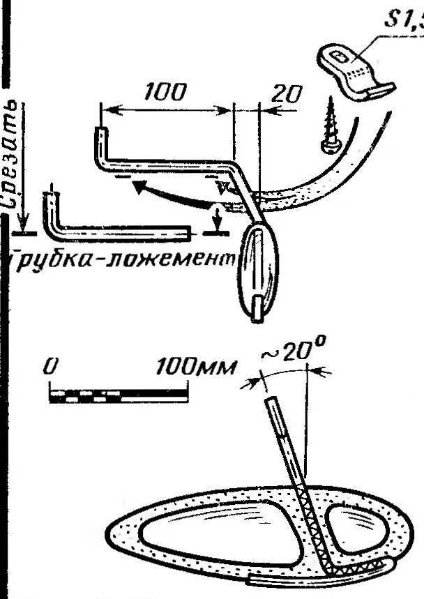 Fig. 8. Chassis pilot skis-fairing