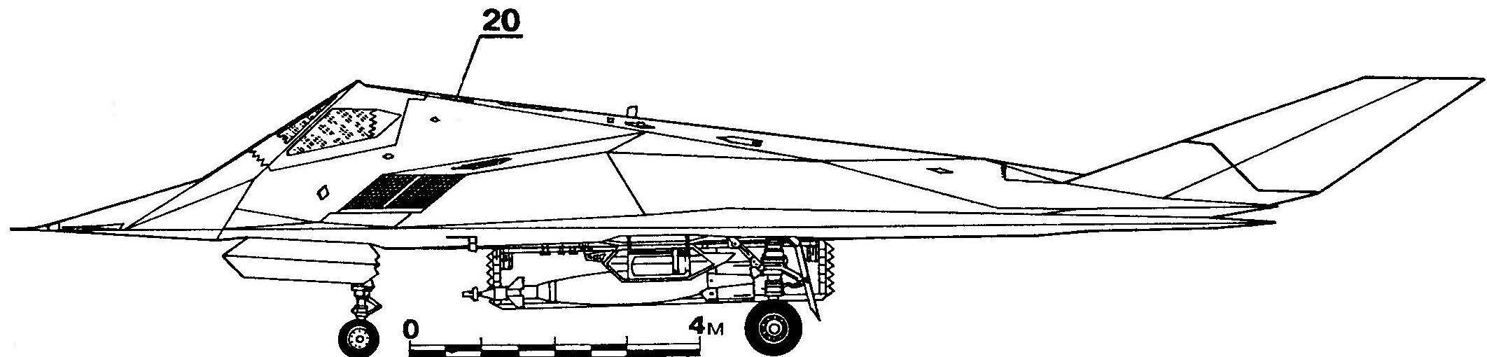 VISIBLE THE INVISIBLE PLANE (THE LOCKHEED F-117A)