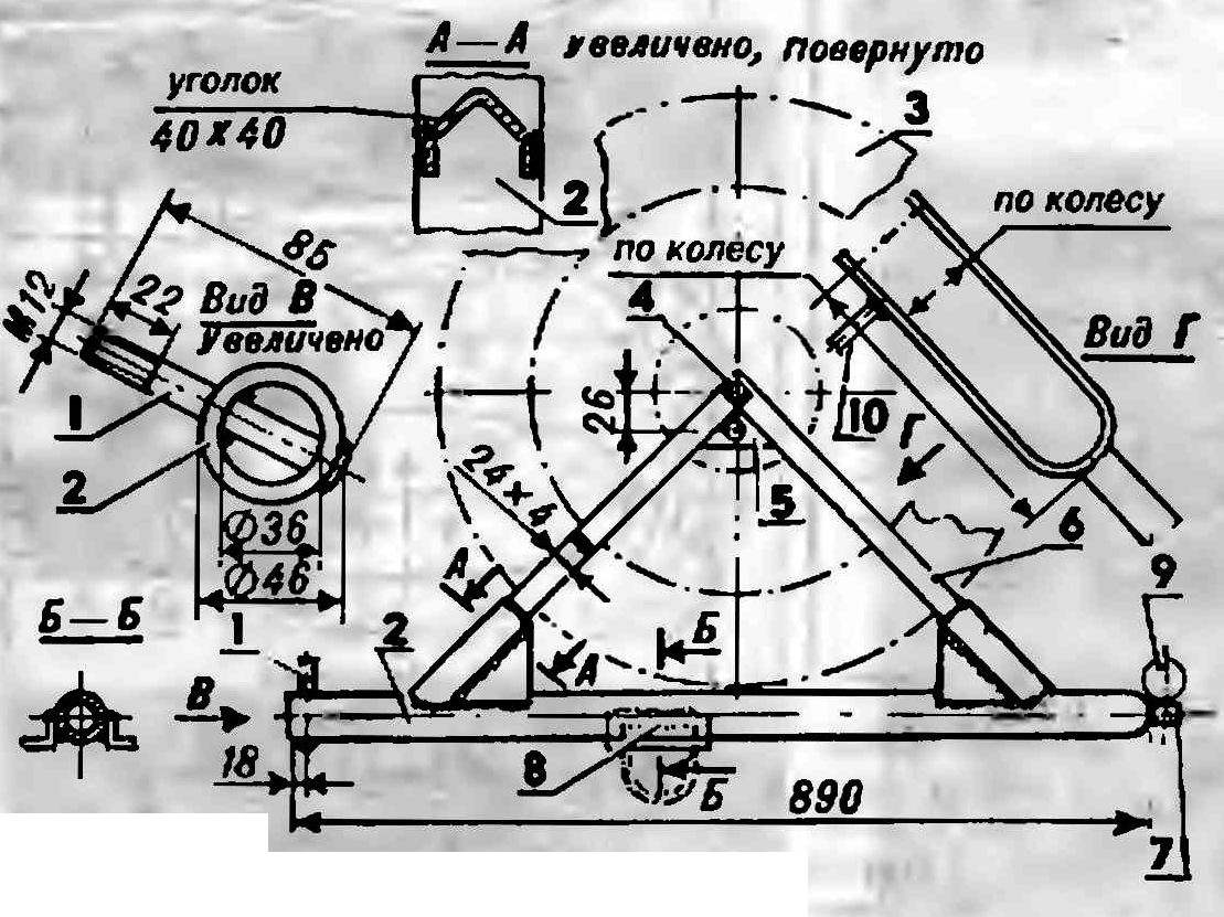 Кронштейн запаски ларгус своими руками