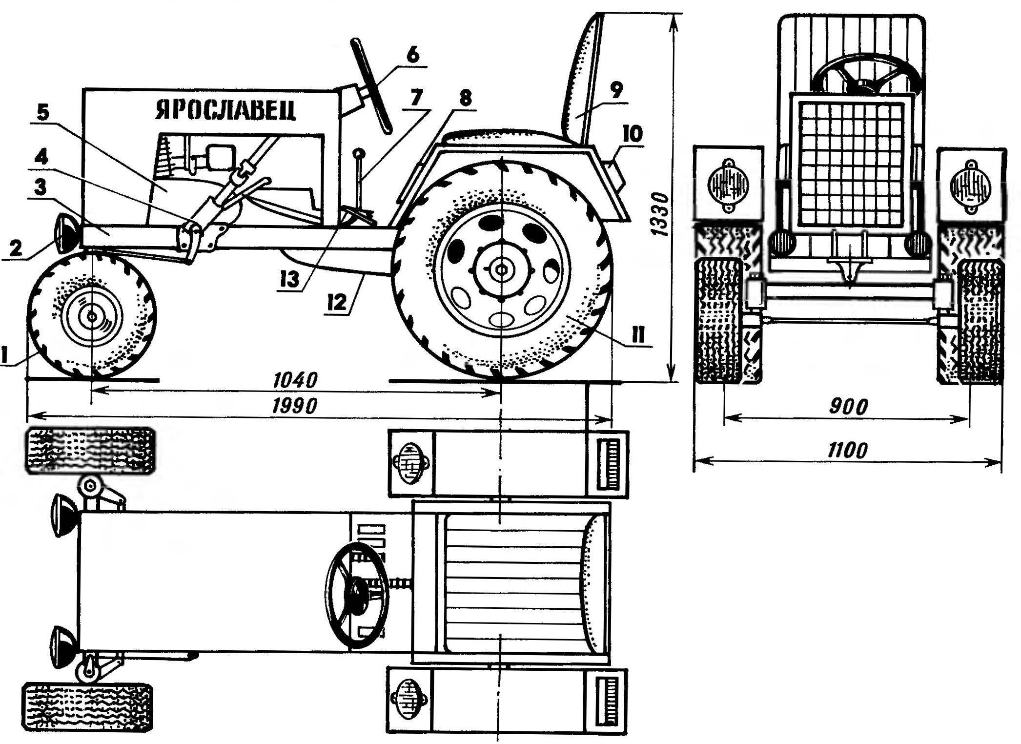 MINI - TRACTOR STUDENT