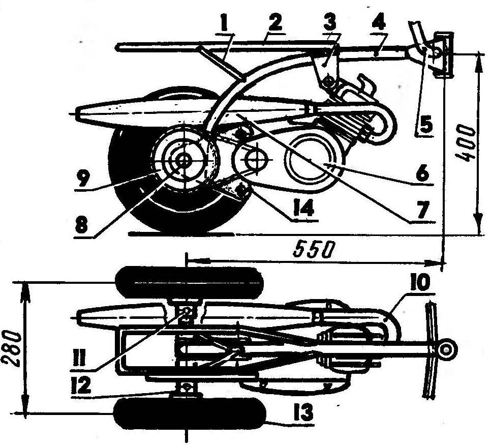 Fig. 2. The power unit motorela