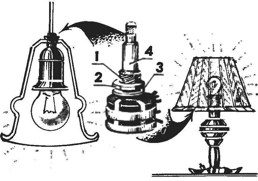 OF THE RESISTOR IN THE LAMP