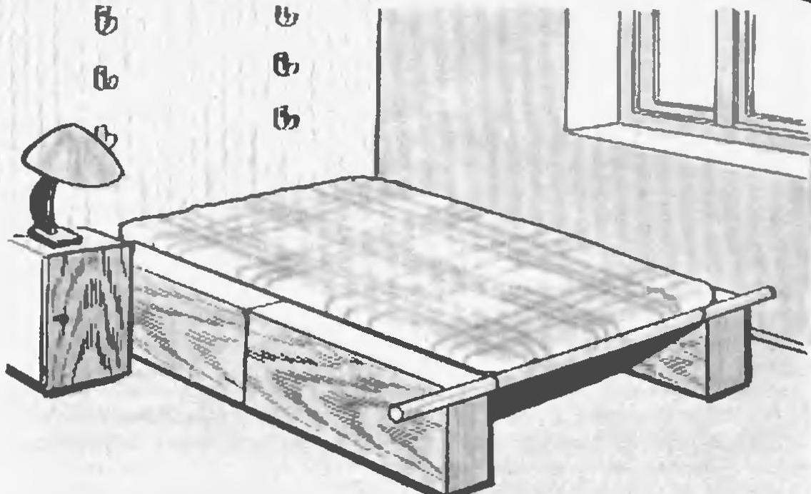 Раскладная кровать чертежи кровать своими руками