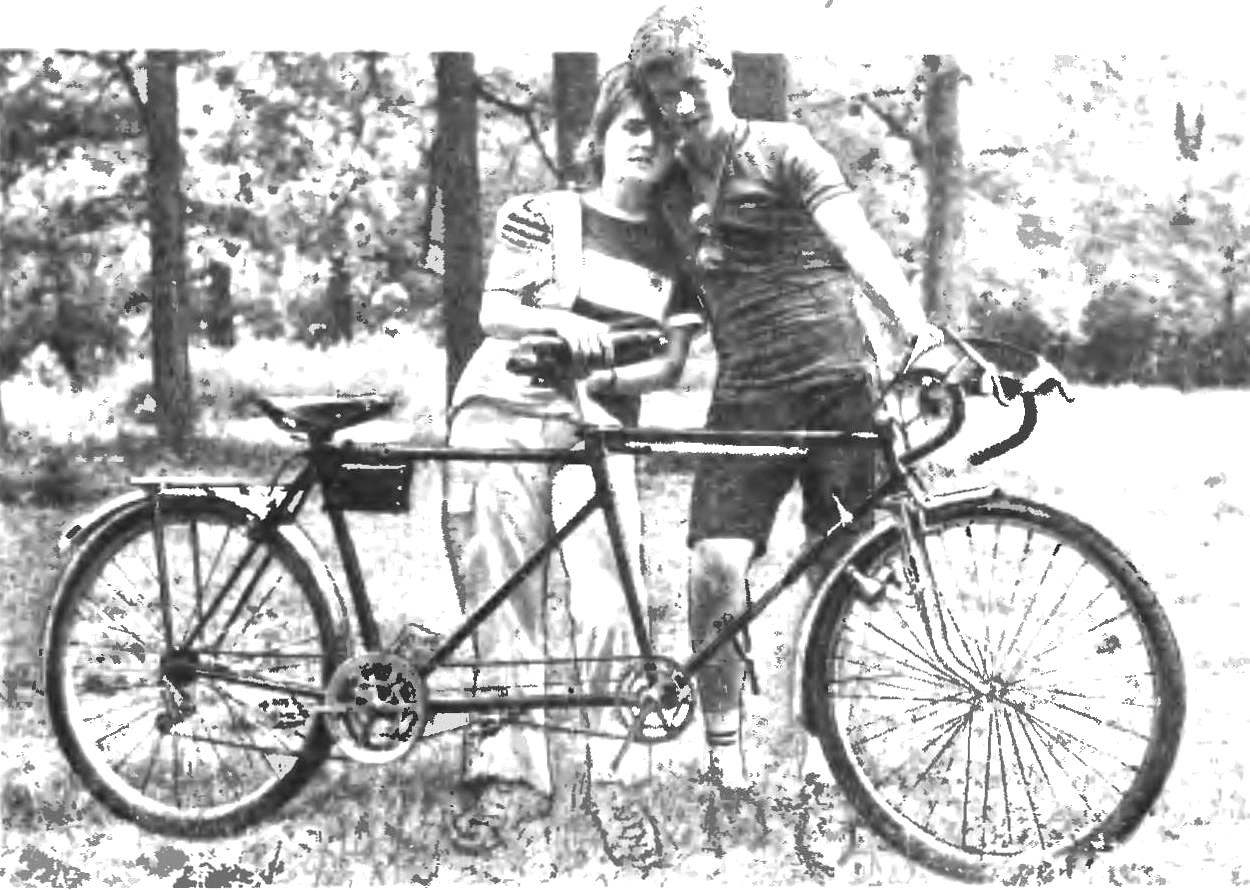 TANDEM - A BICYCLE BUILT FOR TWO