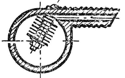 Arrangement of lamella in the amount of muffler muffler engine 