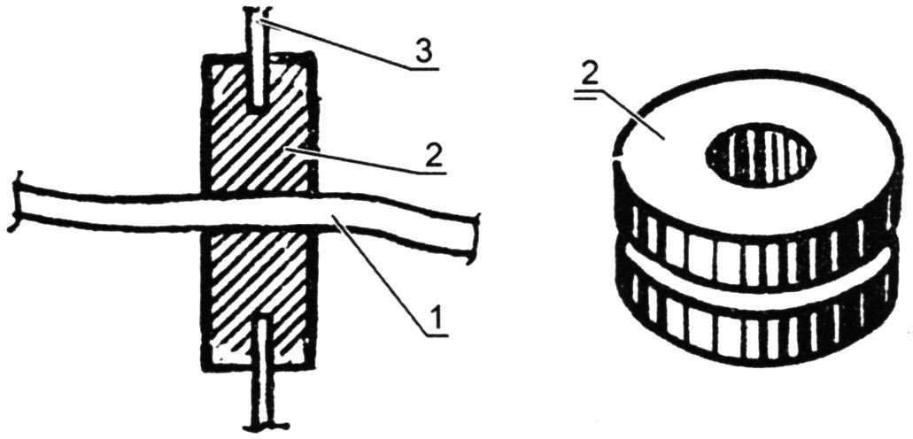 Insulation of the cord of the fan