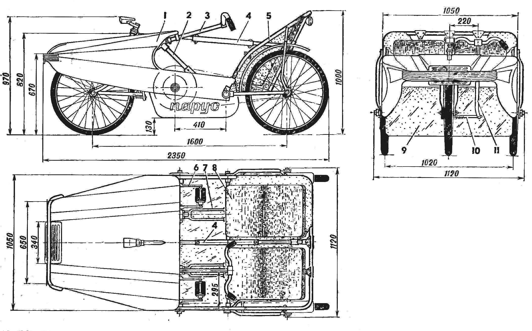 R and S. 1. Recumbent Parus