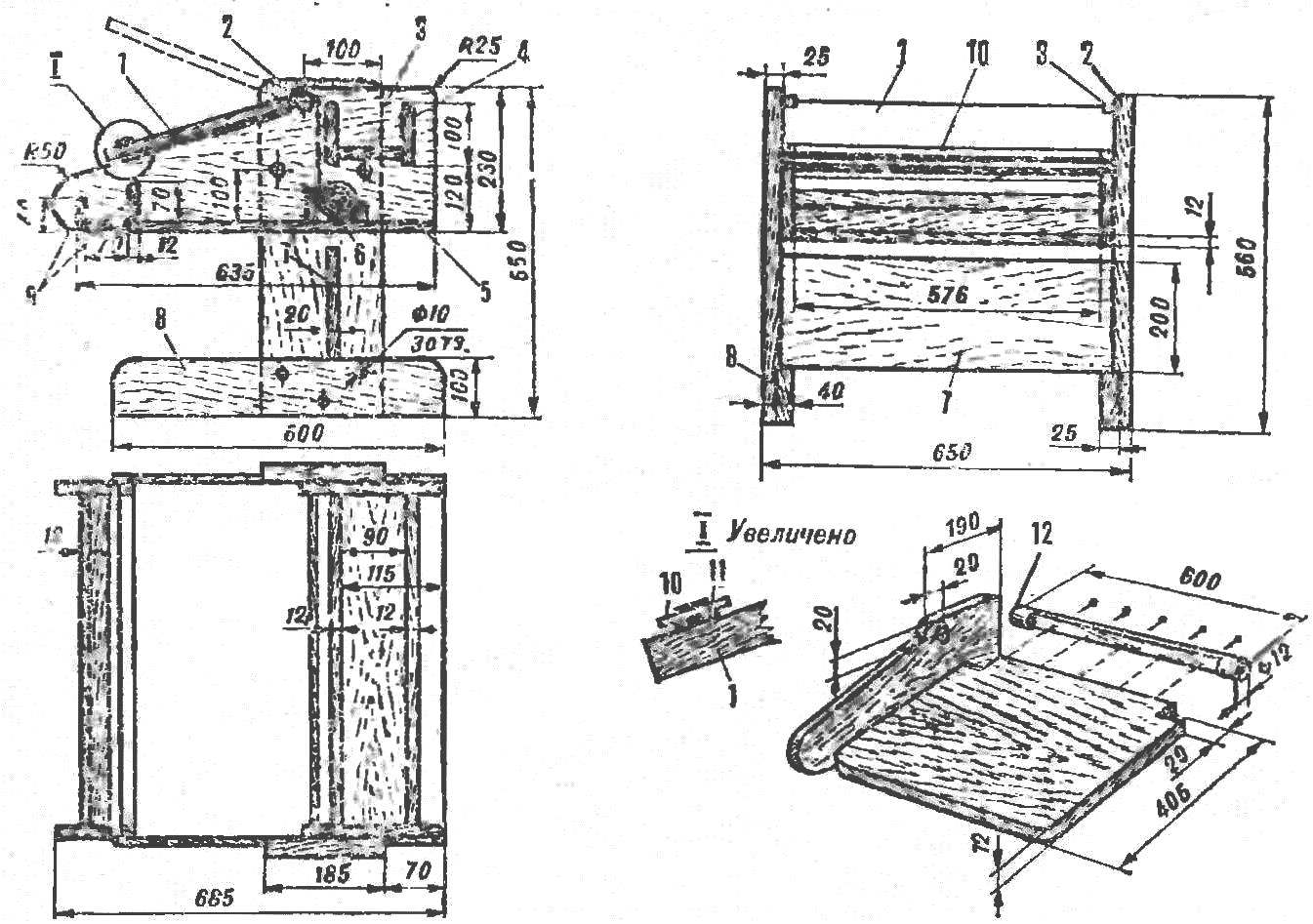 Fig. 1. Table for a young artist