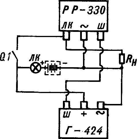 Fig. 7. Schematic diagram of the connection of the generator.