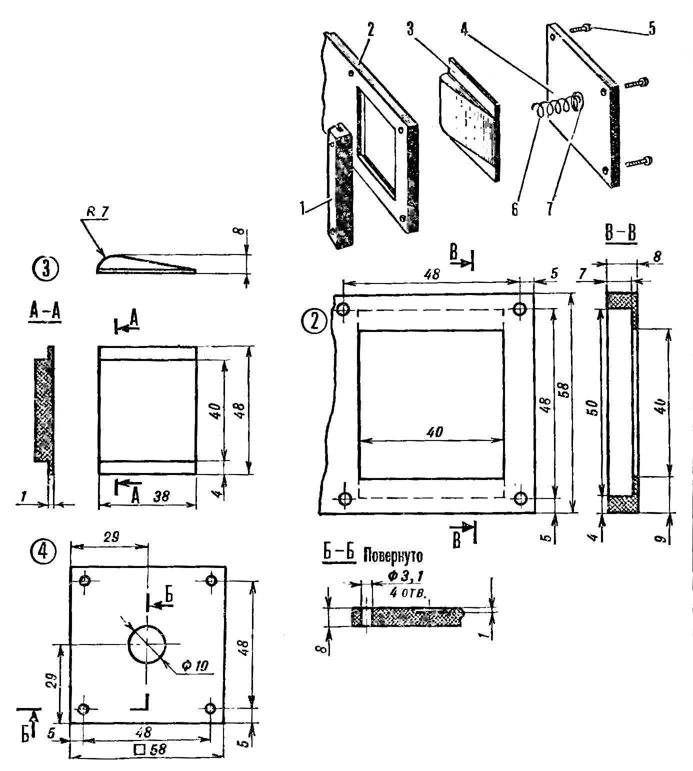 Fig. 3. The device pushing the heel