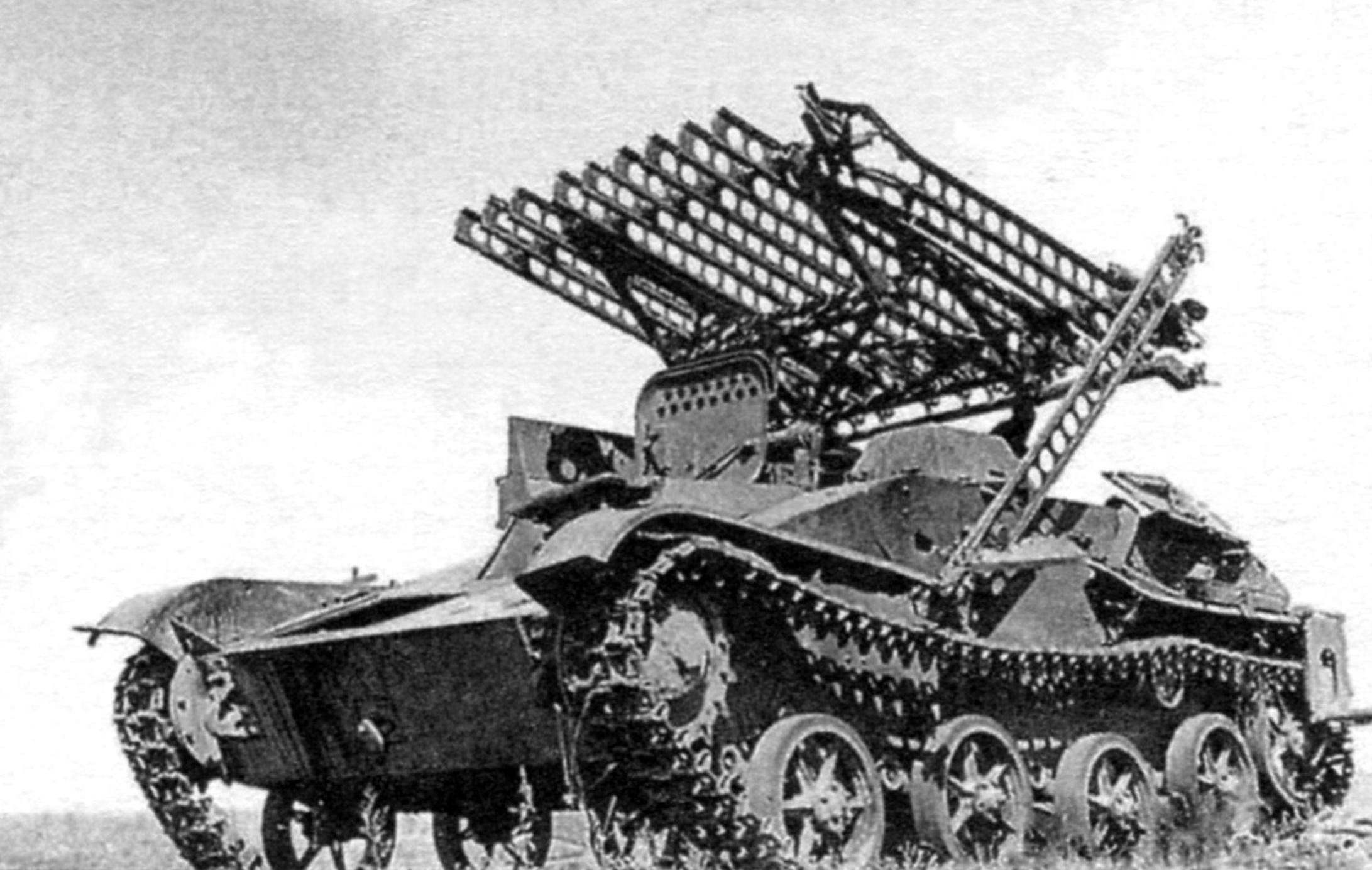 T-60 with the launcher BM-8-24