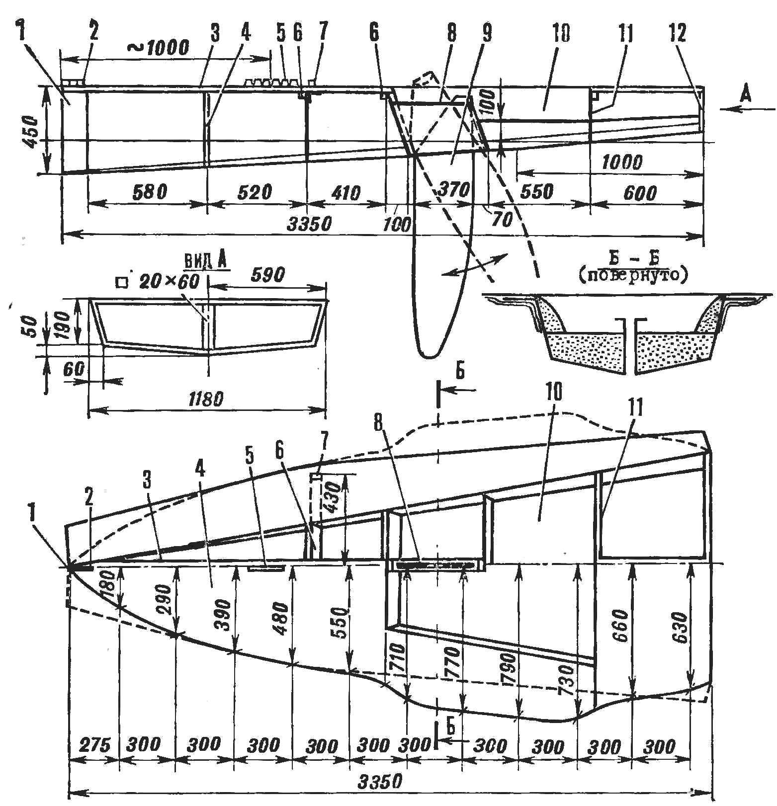 Fig. 1. Hull sport Dinghy 