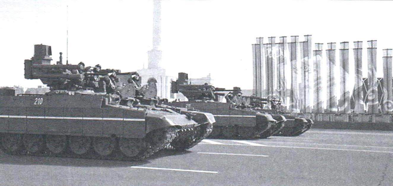 BMPT in the front column of the army of Kazakhstan. Parade in honor of Constitution Day. Astana, 31 August 2011.