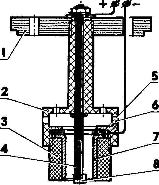 Mandrel for chrome plating of cylinder liner.