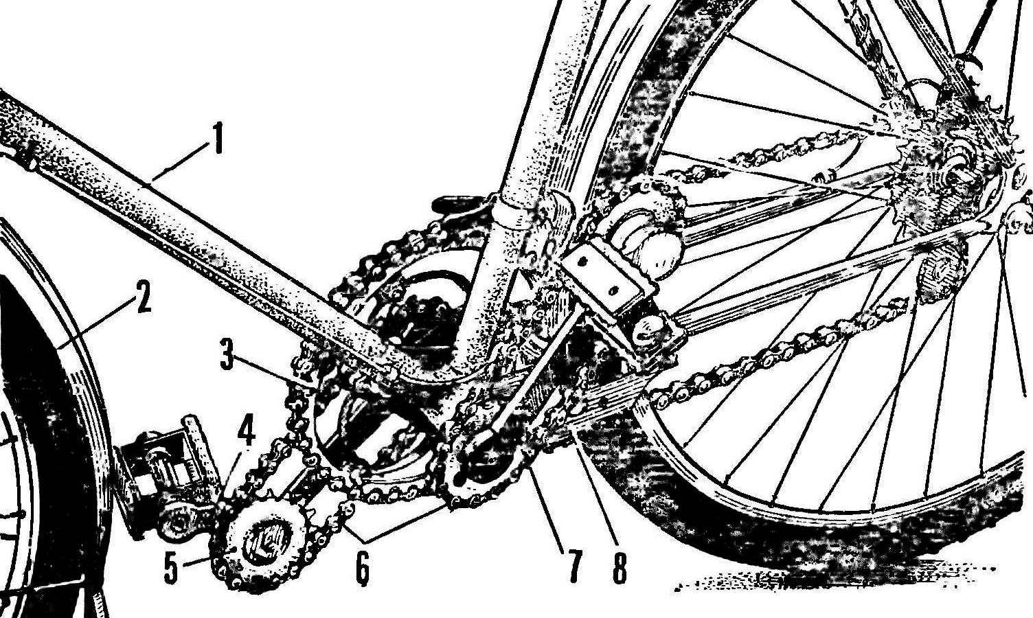 Fig. 1. Here is a new pedal mechanism