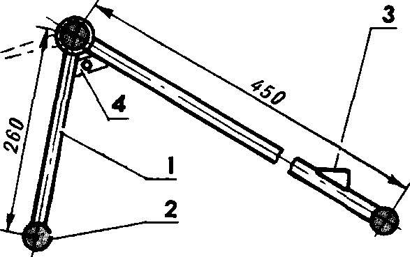The pedal bracket mechanism.