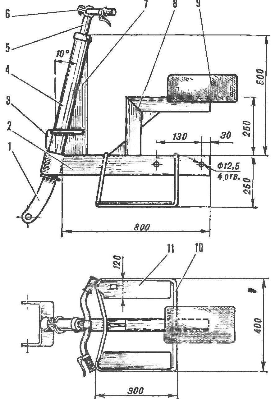 Fig. 5. The front frame