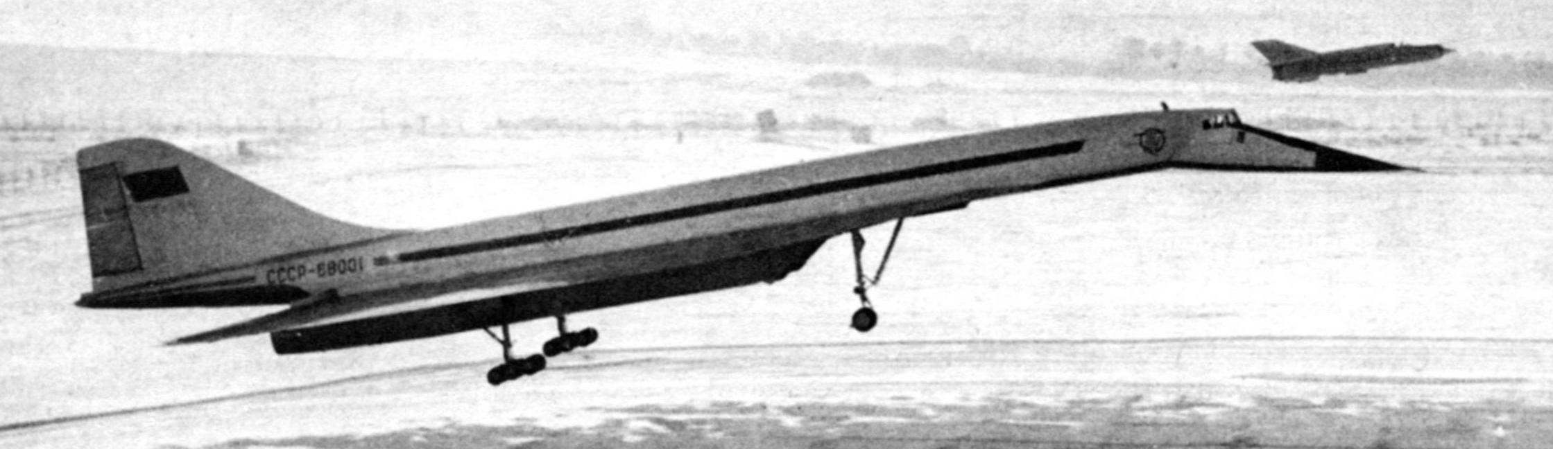 Первый полёт опытного экземпляра Ту-144. 31 декабря 1968 года