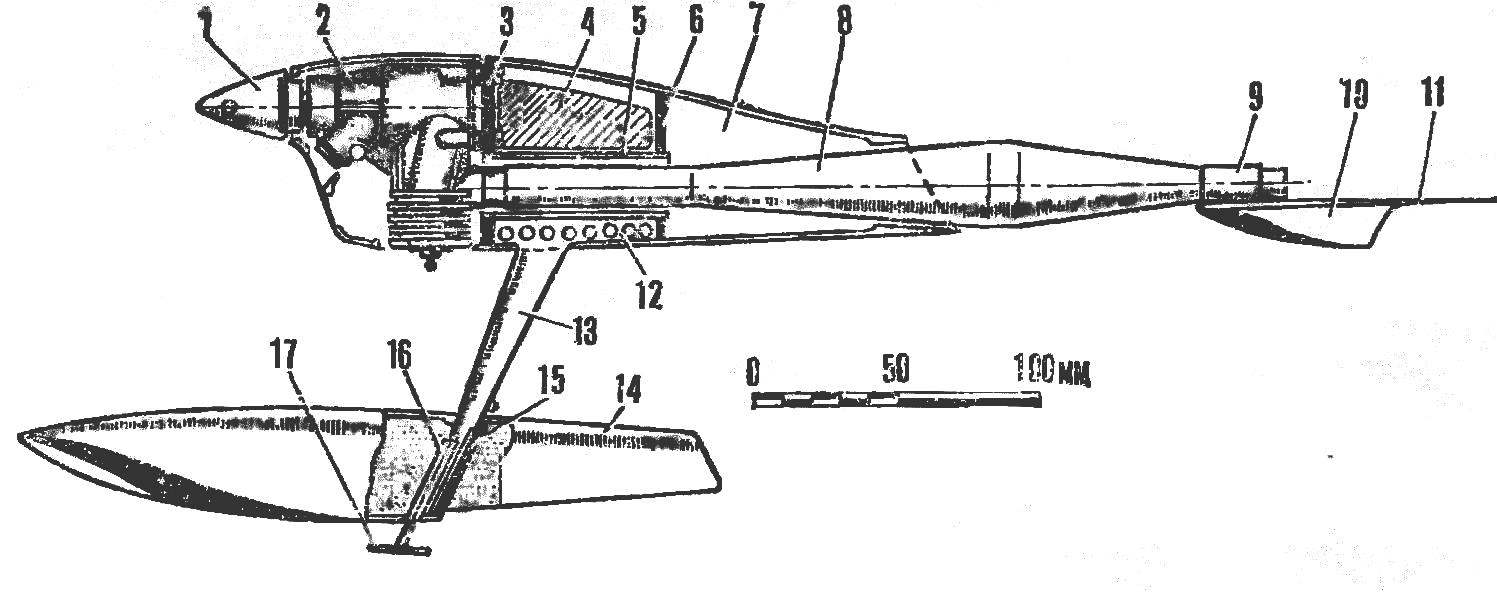Fig. 2. Layout model aerolizer