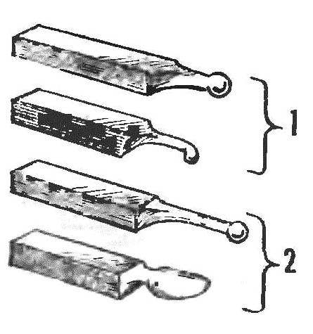 Fig. 3. The handrest woodworking lathe