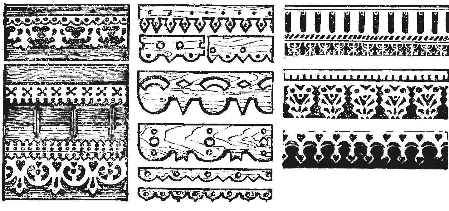 Fig. 14. Carved cornices
