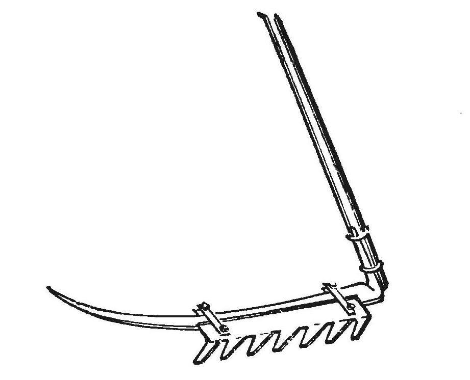 Fig. 1. Scythe-rake.