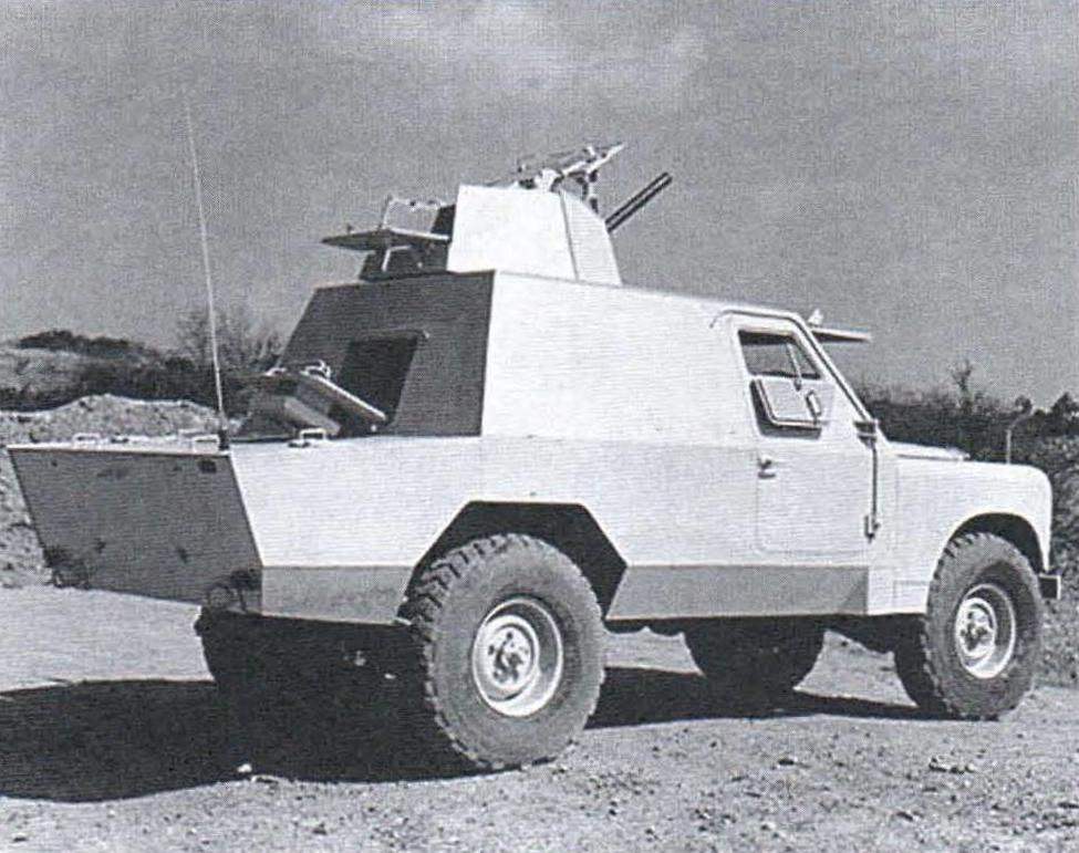 The Shorland armored car model Mark II. Armor machine to 8.25 mm. Engine with 70 HP. 1968