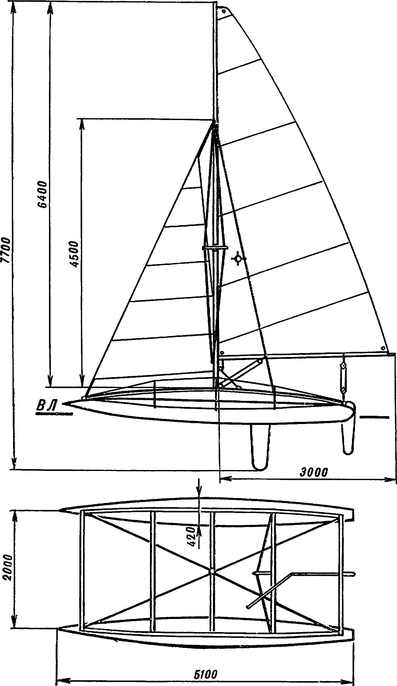 Fig. 1. Catamaran 